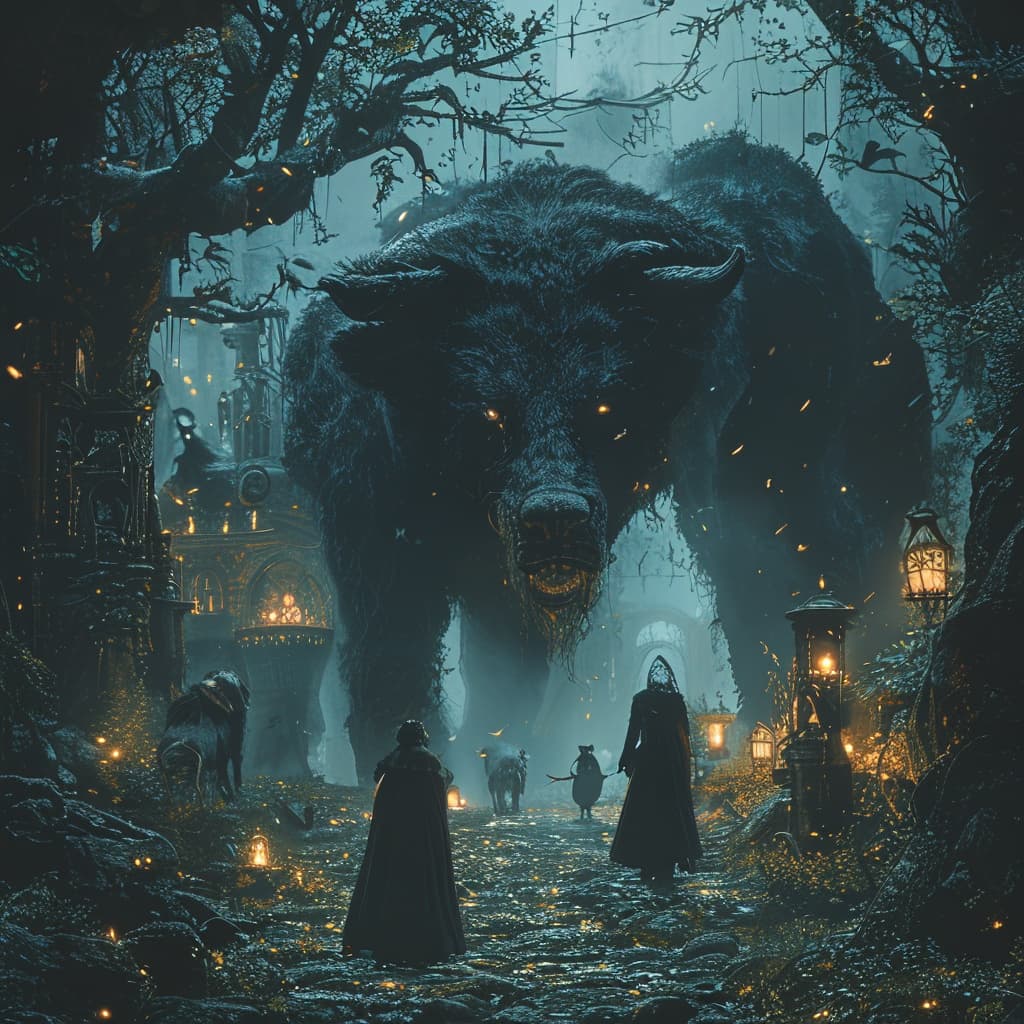 CAELTHYR world illustration