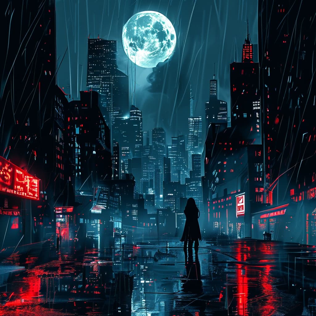 Gotham world illustration