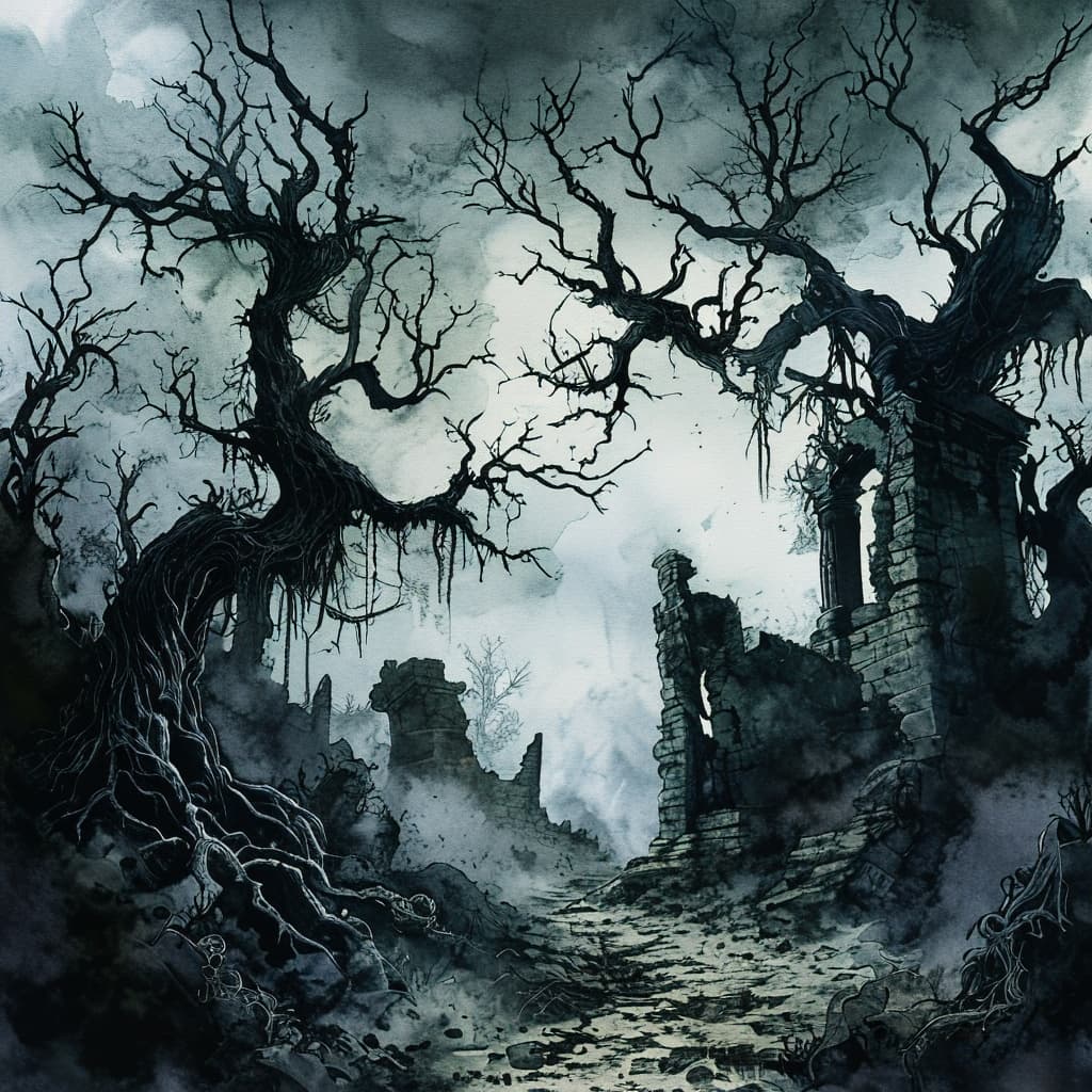 The Chromatic Wasting world illustration