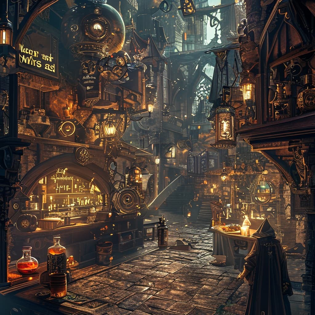 World of Lord of the Mysteries world illustration