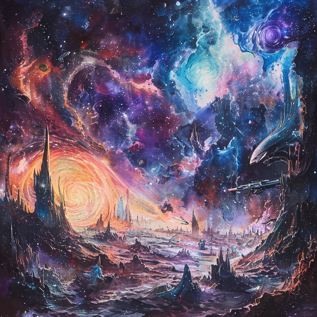 War in Heaven world illustration