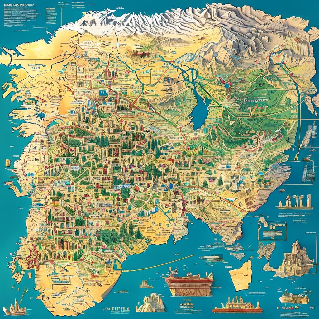 Sparta world illustration