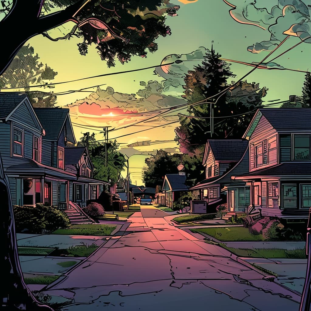 Sunnydale world illustration