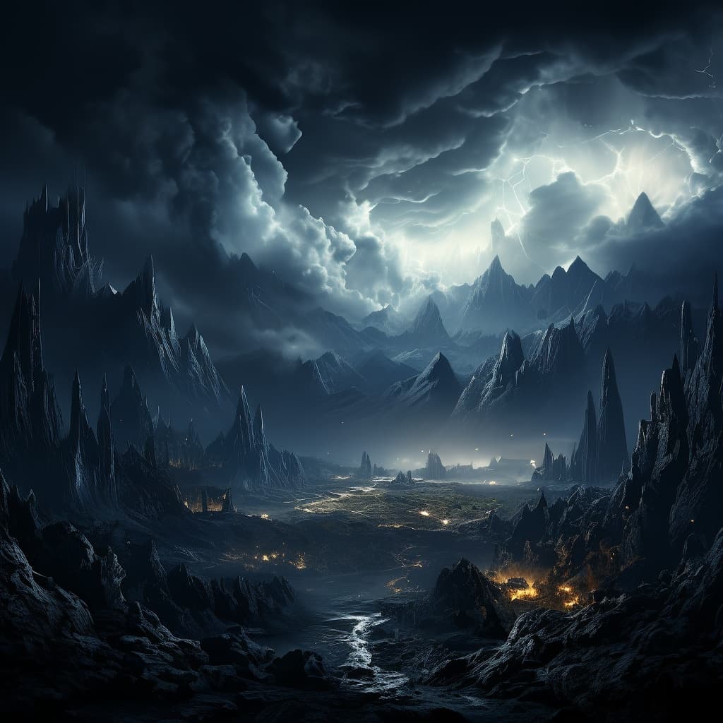 The World of Iliana world illustration