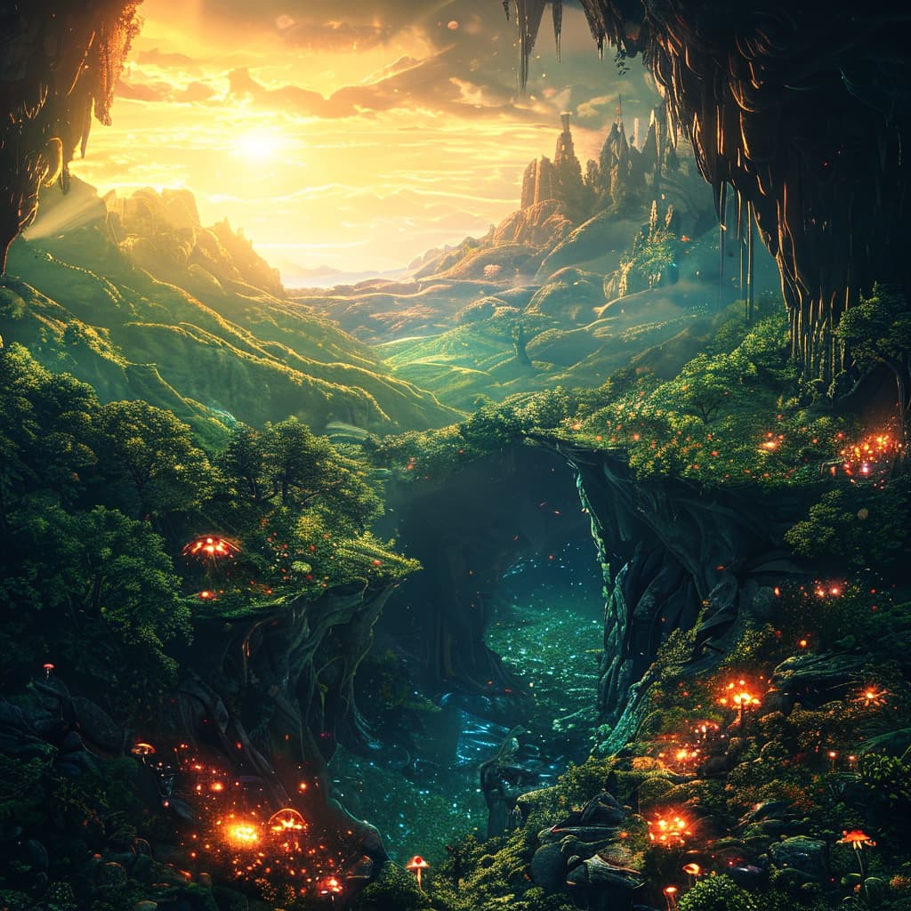 Umbralux Terra world illustration