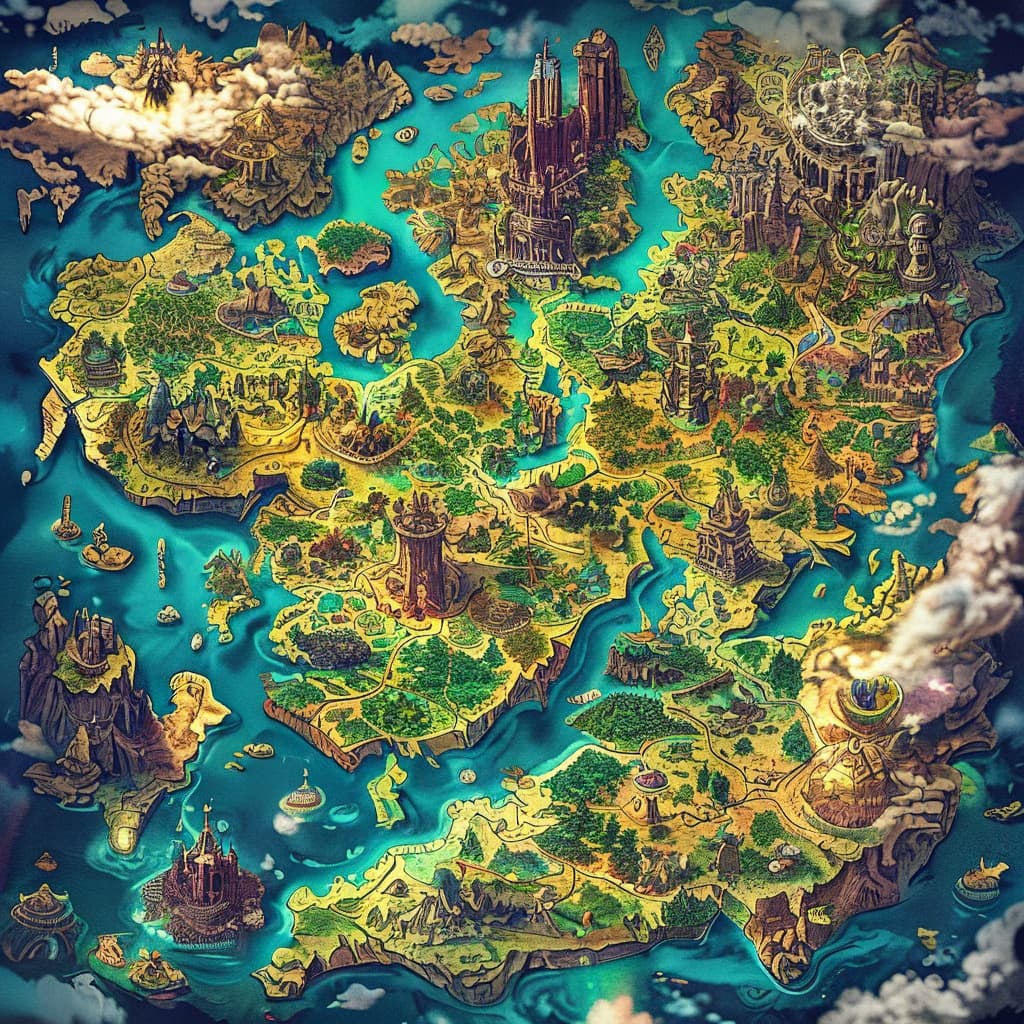 orions world world illustration