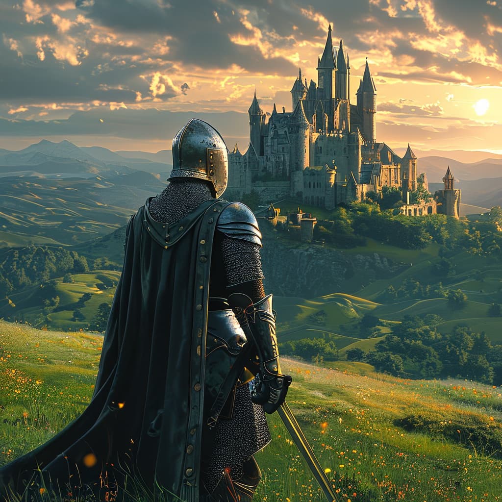 Knightly Days world illustration