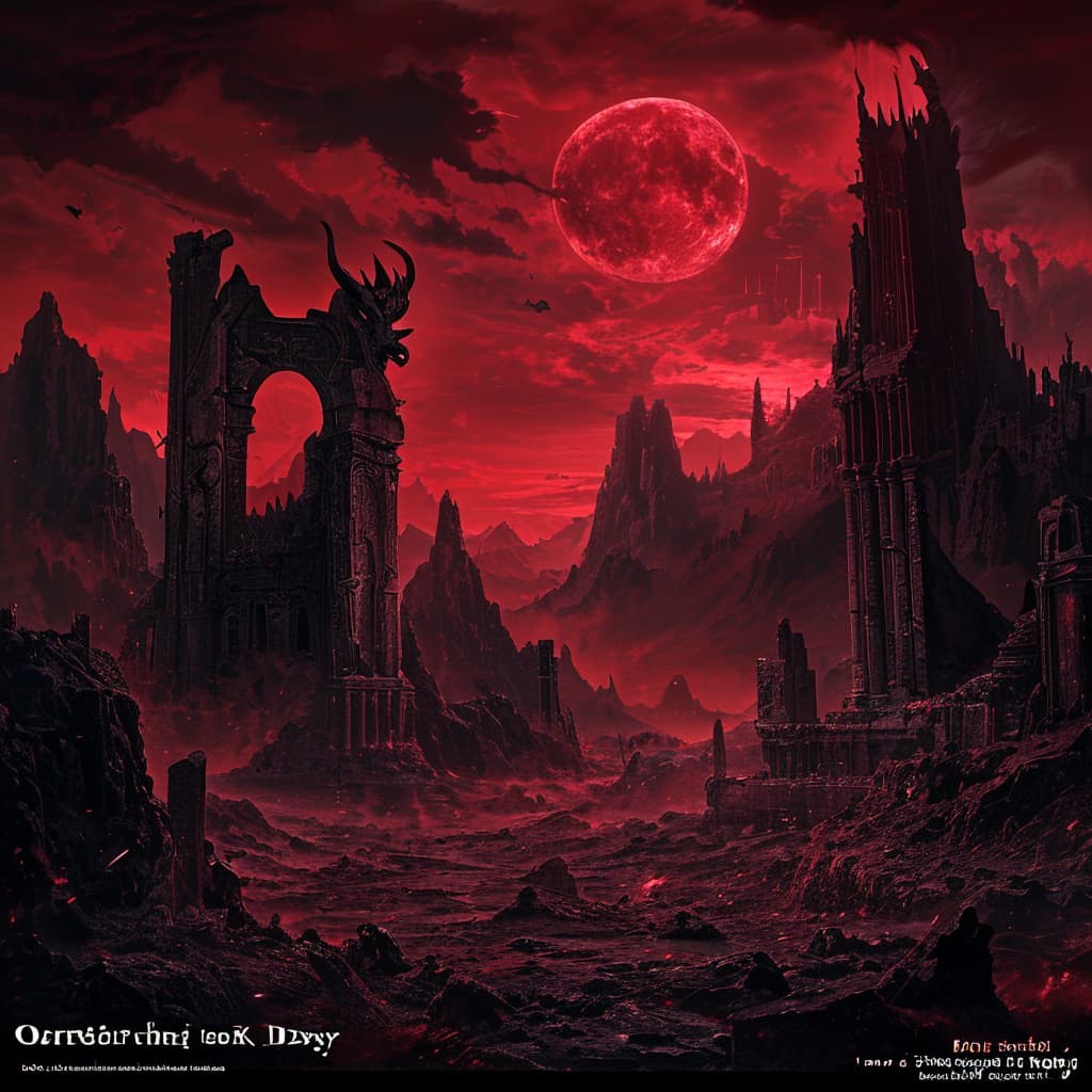 Ortherios: Rise of the Demon King world illustration