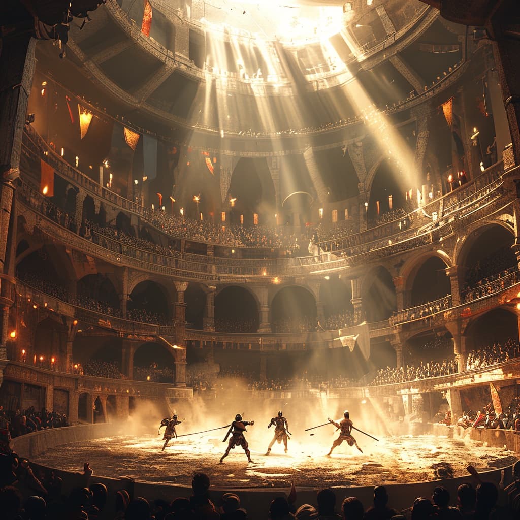 The Grand Arena world illustration