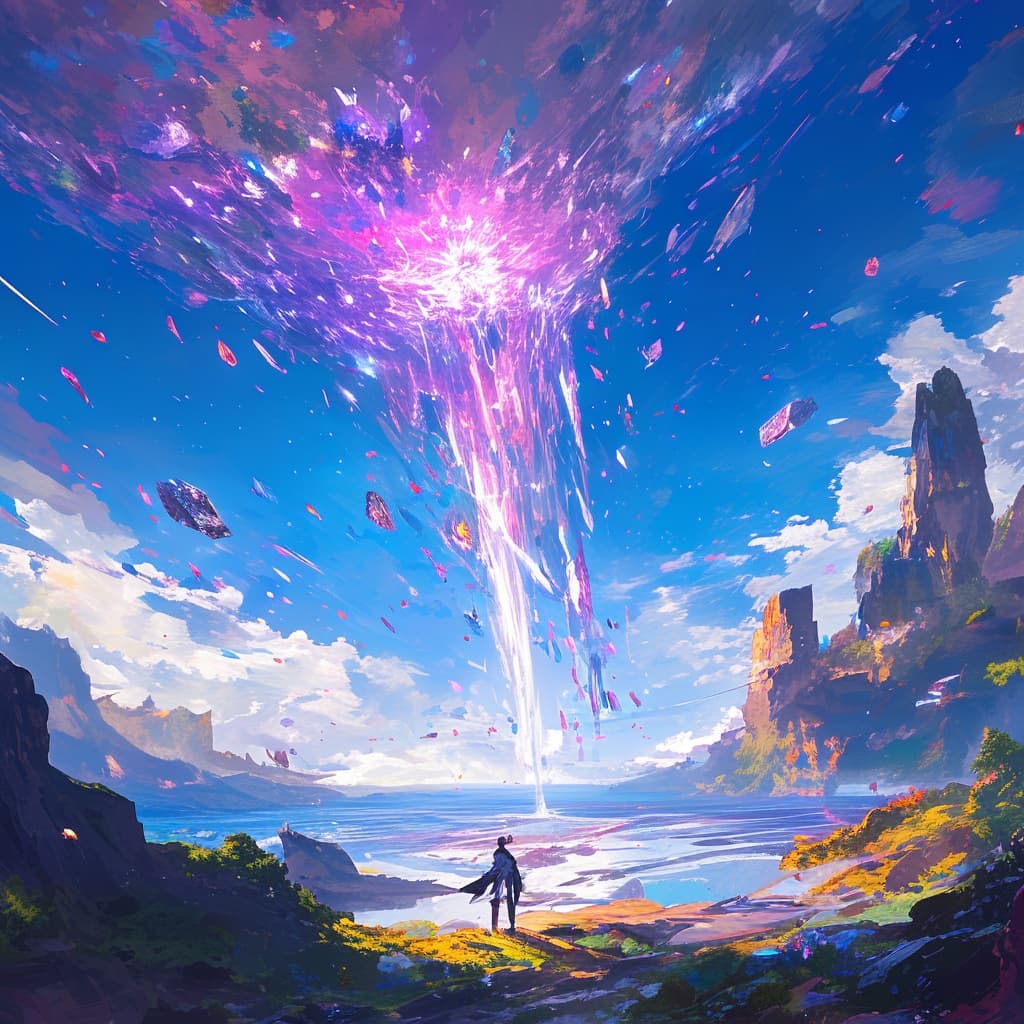 Aetherfall world illustration