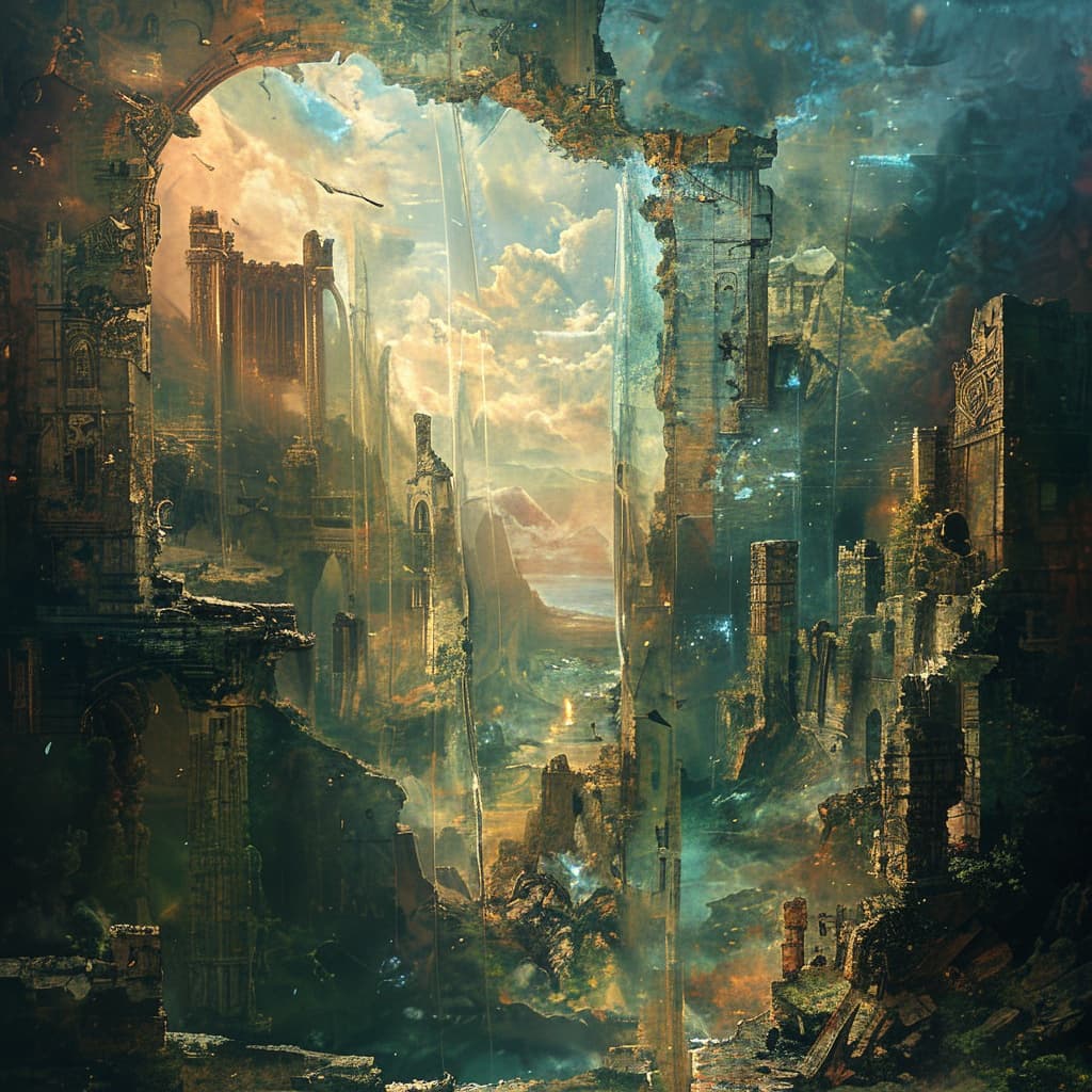 Veilbound world illustration