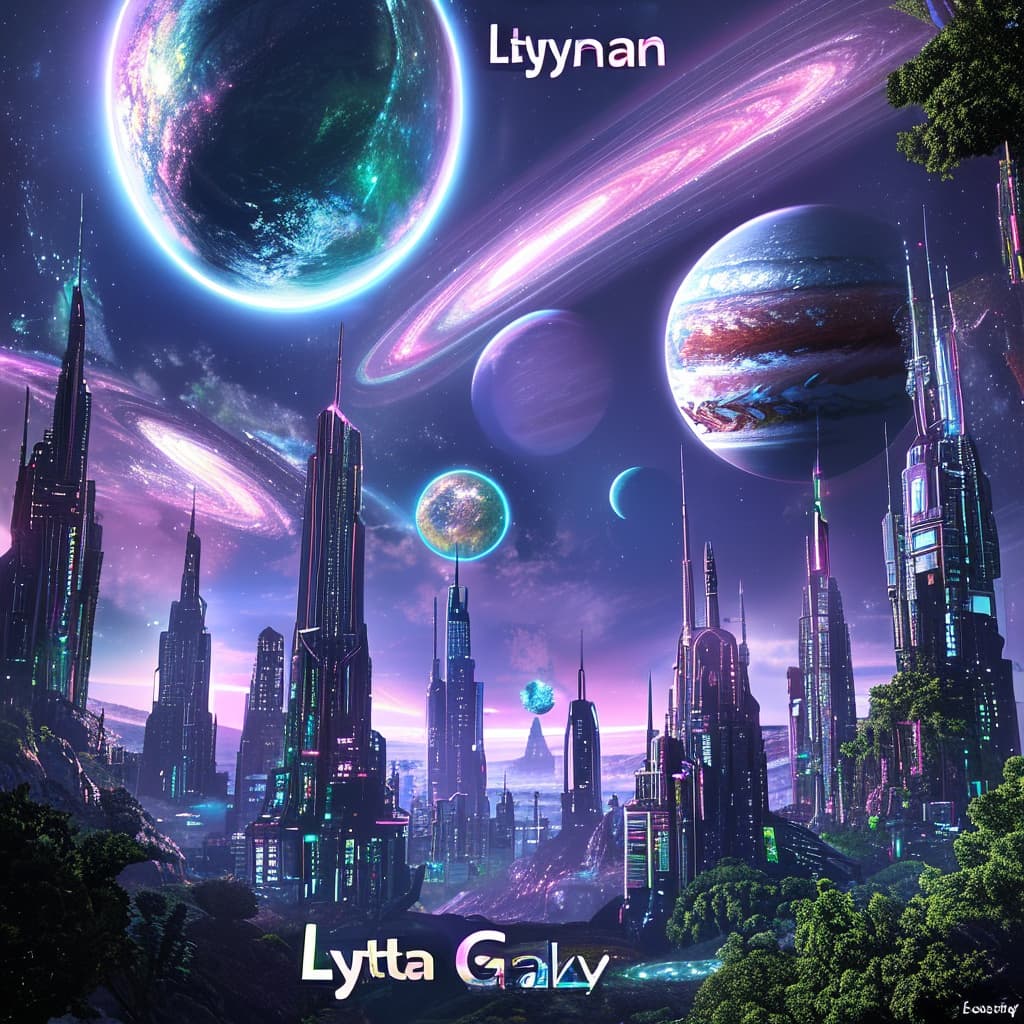 Leytha'nar Galaxy world illustration