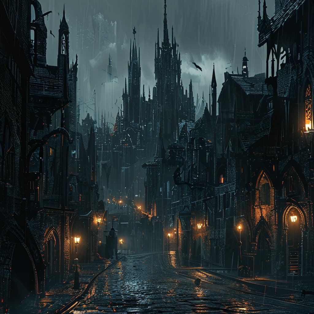 Kingdom of threads world illustration