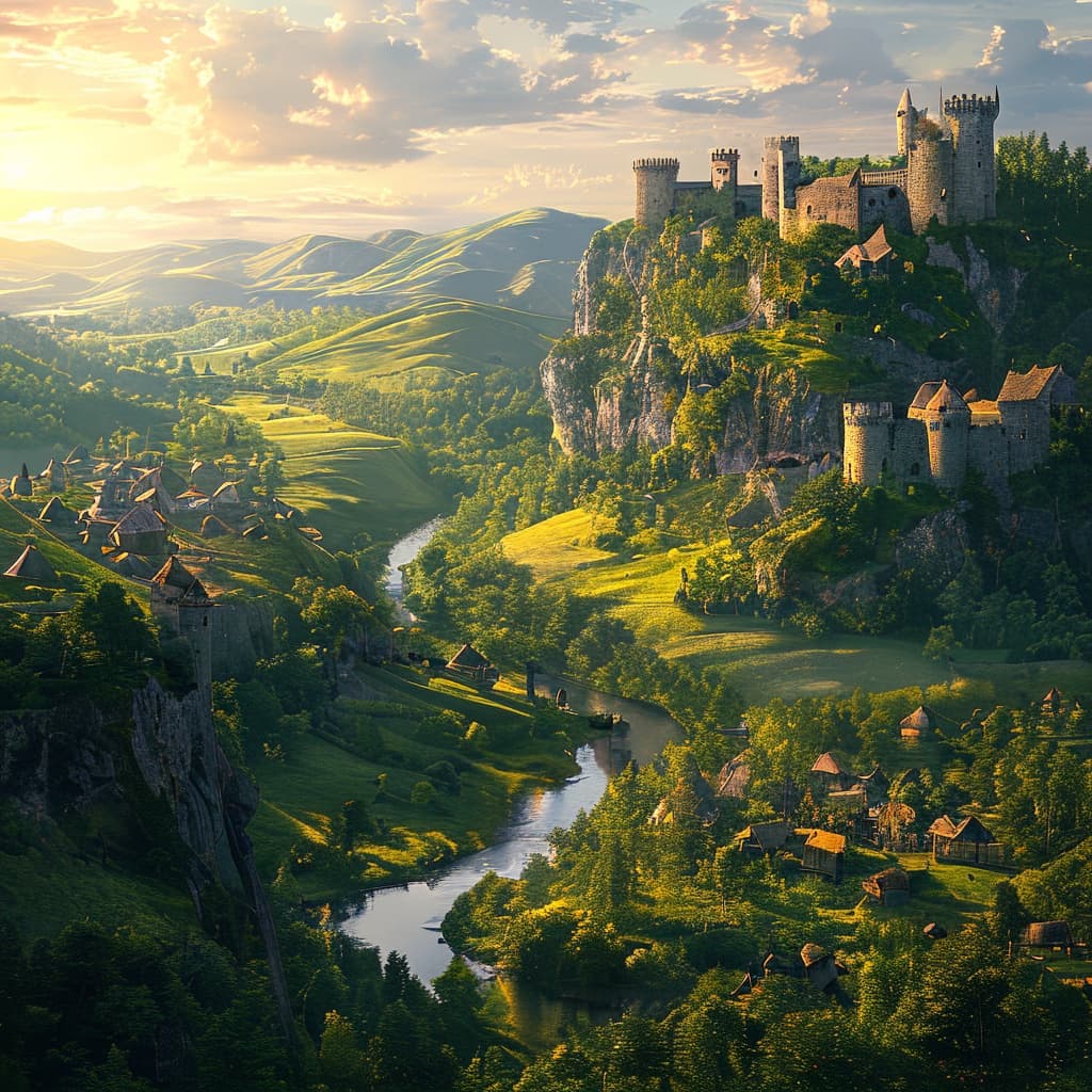 After The Conquest world illustration