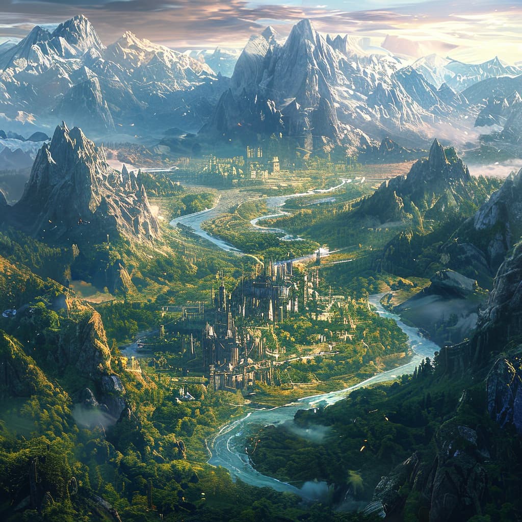 Beginner Friendly D&D 5e World world illustration