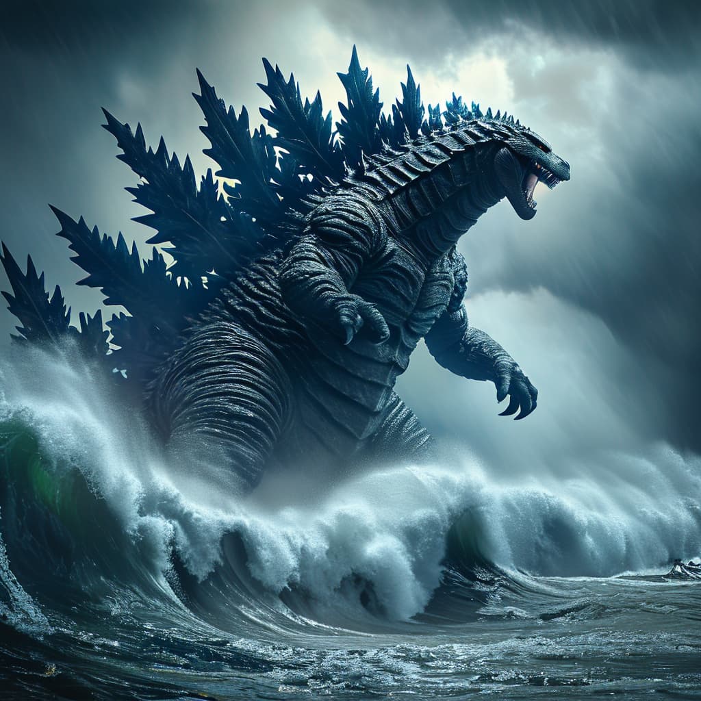 Monsterverse (after GxK, WIP) world illustration