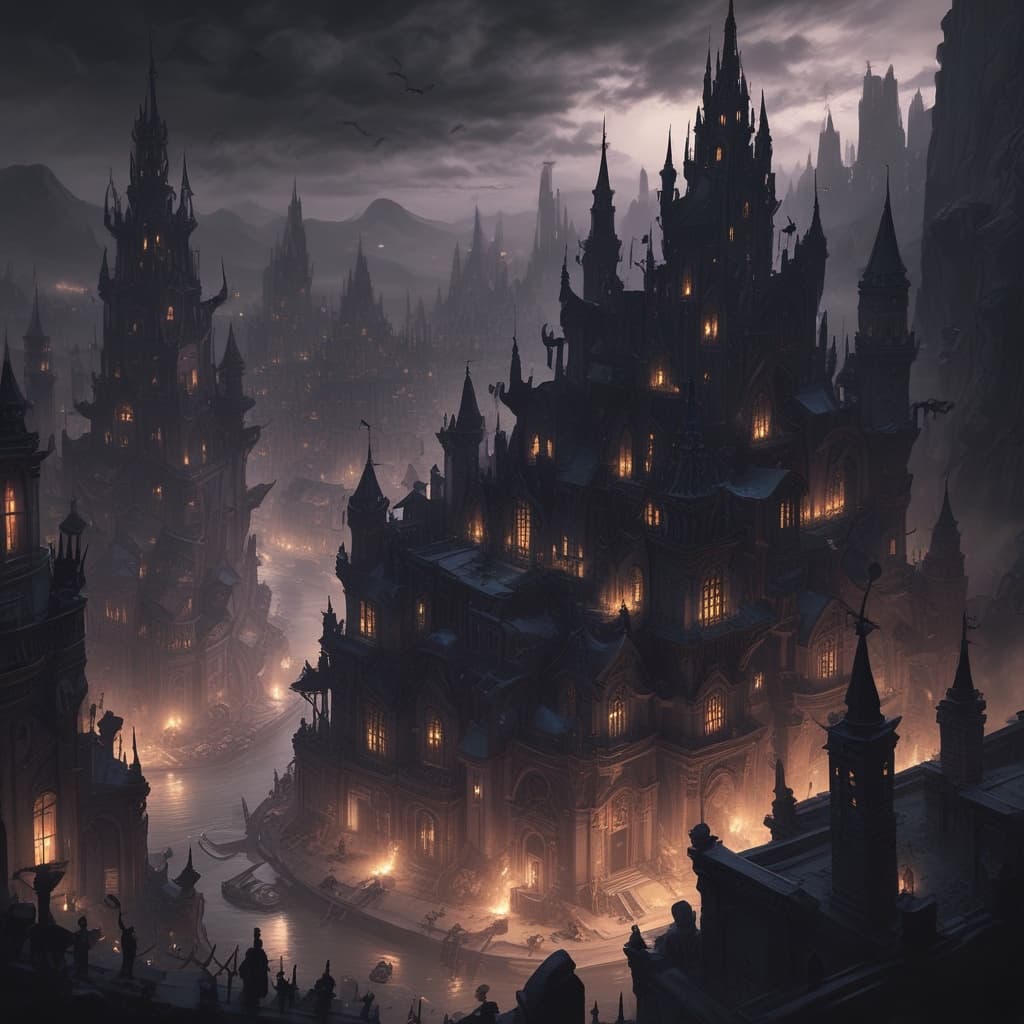 The Dreamstalker’s Curse world illustration