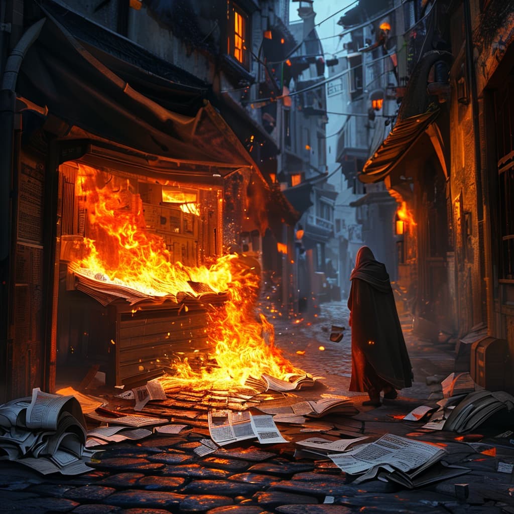 Pyro World world illustration