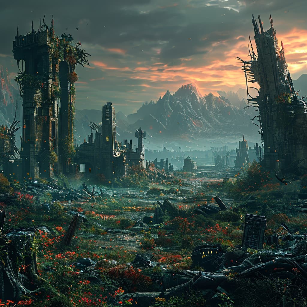 Primal World world illustration