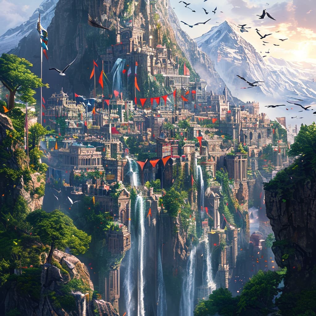 Ornius world illustration