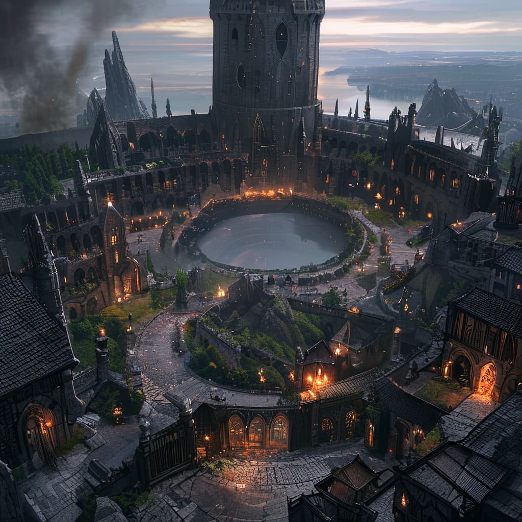 Astoria Online world illustration