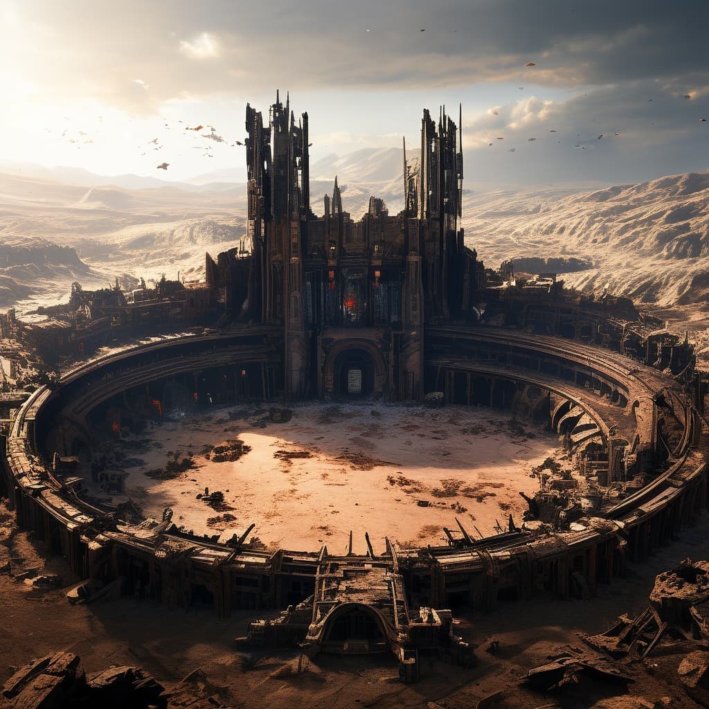 Ruins of Solace world illustration