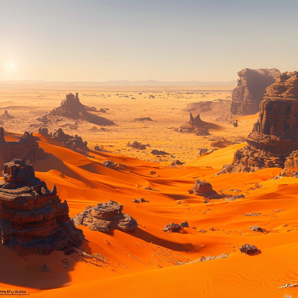 Tatooine world illustration