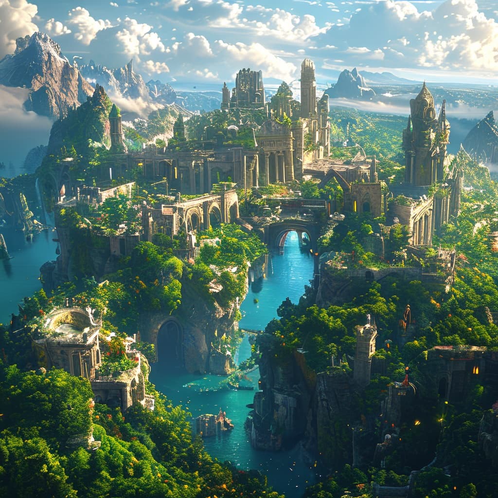 Essentia world illustration