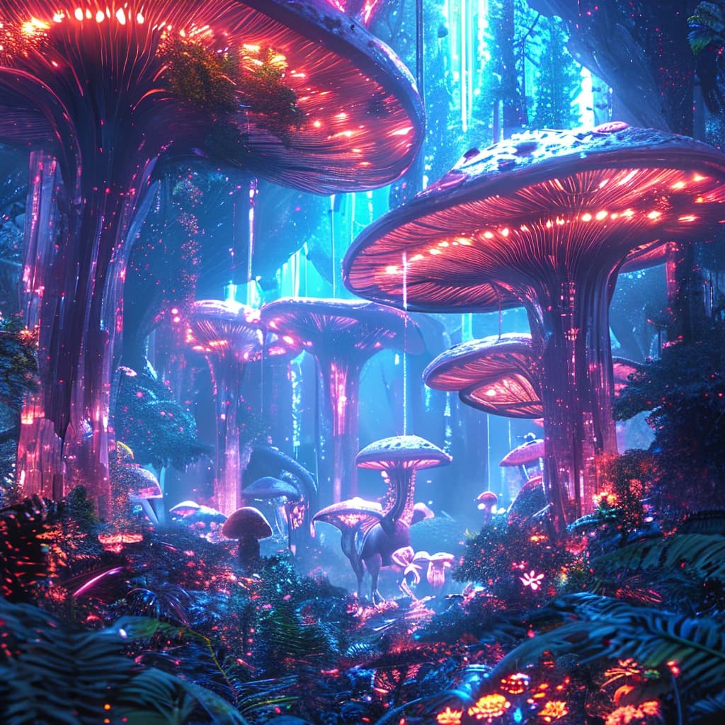 Muscaria world illustration