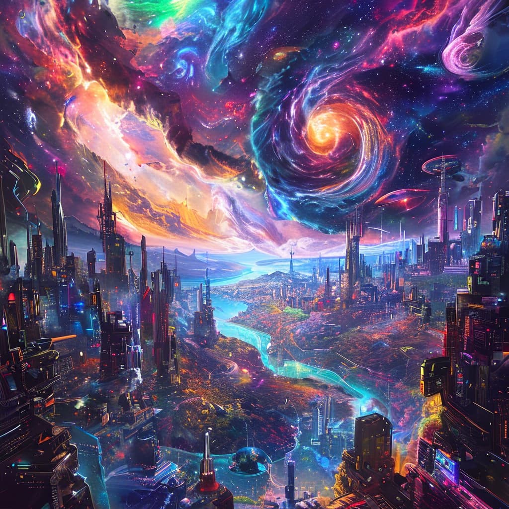 the multiverse of power world illustration