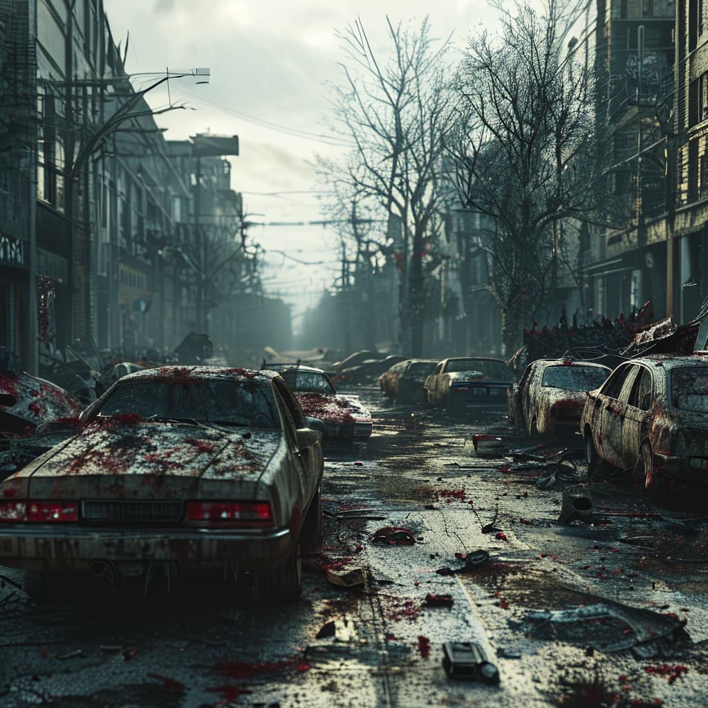 The Walking Dead World world illustration