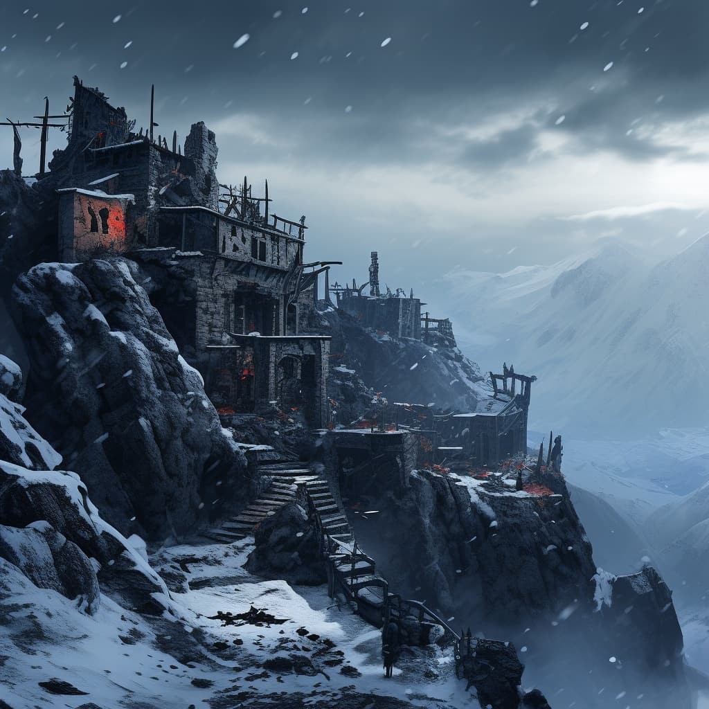 THE WORLD OF VÂLGARDEN world illustration