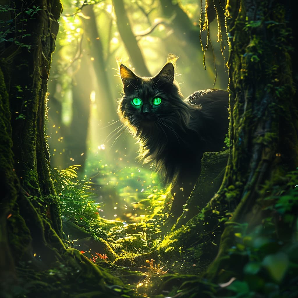 Warrior cats the forest territories world illustration