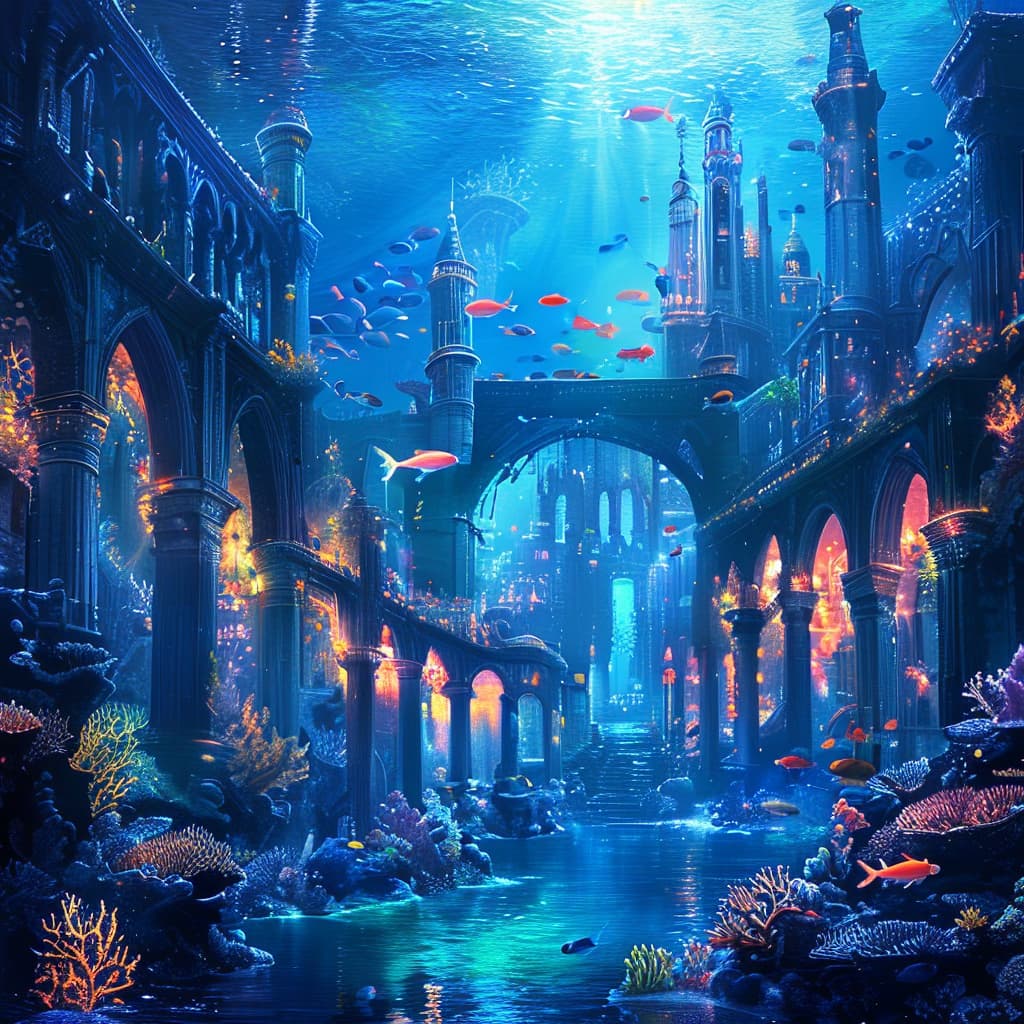 Altainia world illustration