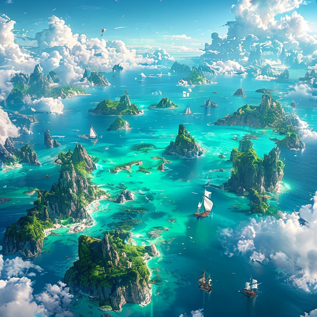 The Shattered Veil world illustration