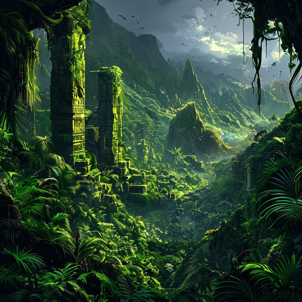 Palworld world illustration