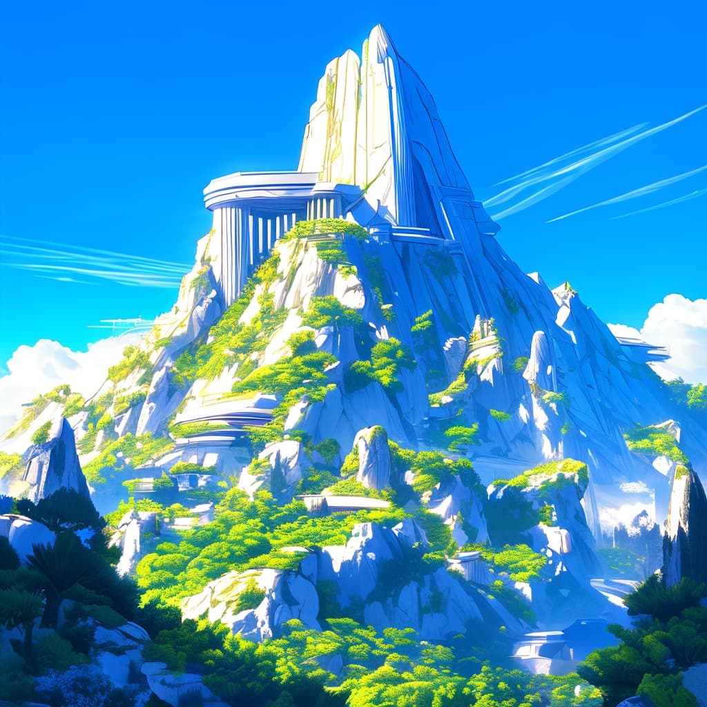 Olympus world illustration