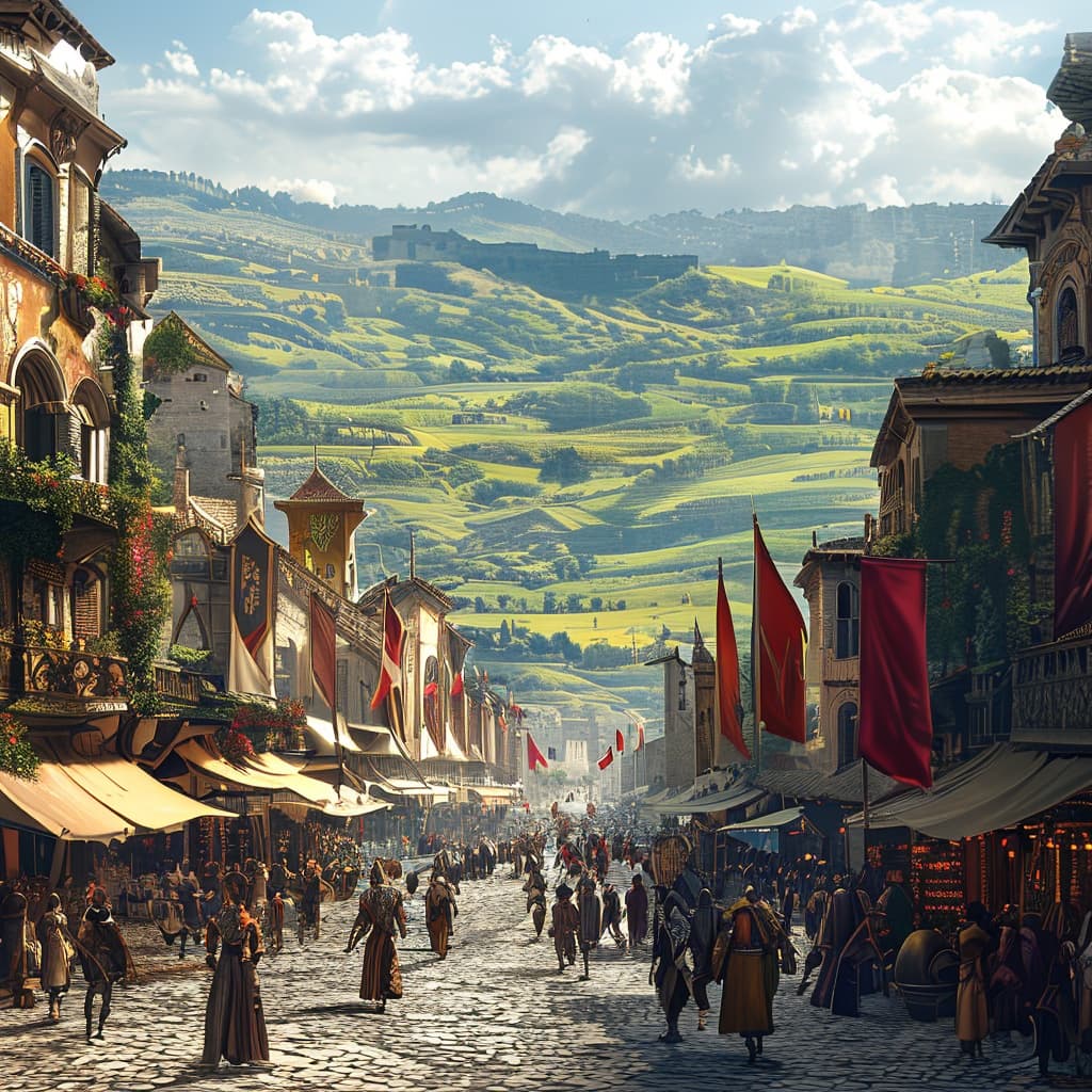 Elderage world illustration