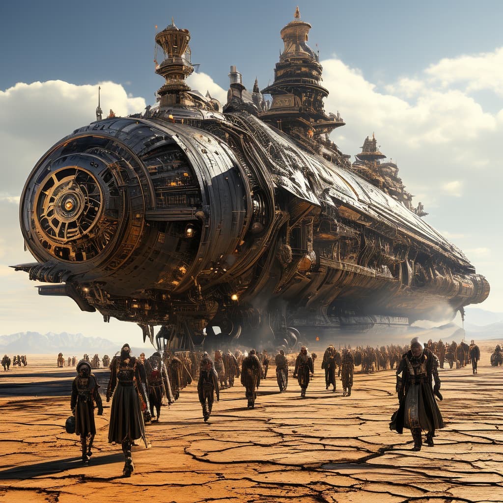 Stranded world illustration