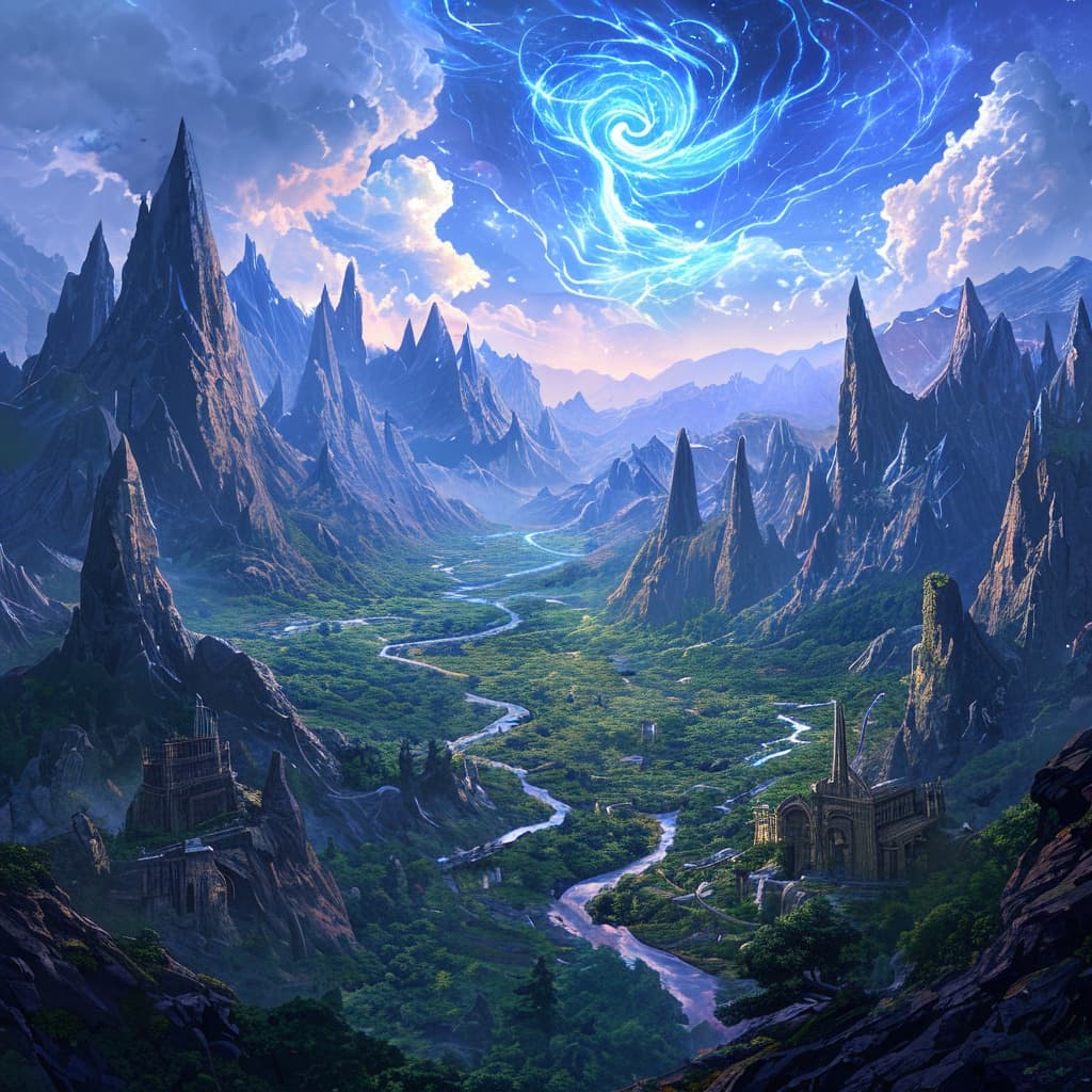 Elytheria world illustration