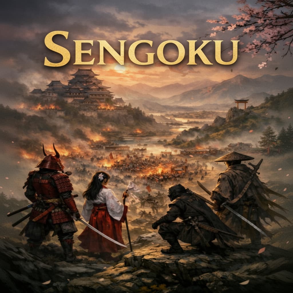 Sengoku world illustration